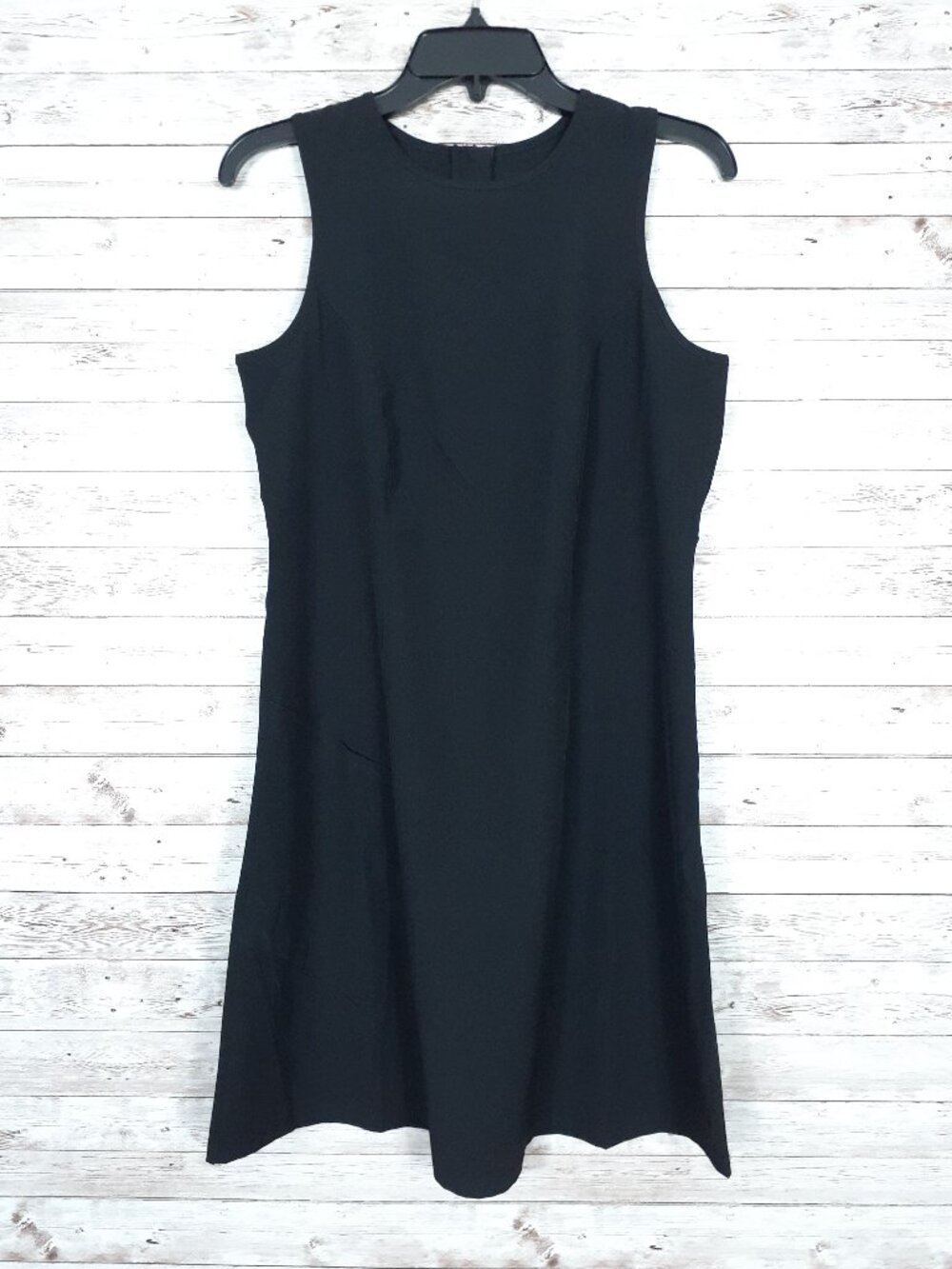Addison Bay Panama Mini Dress XXS Sleeveless Racerback Black Back Zip 938A